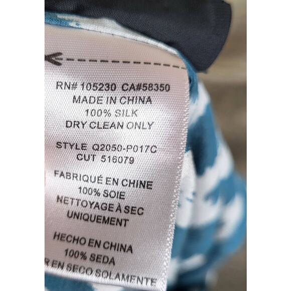 Equipment Print Pants Abstract sz 12 - Picture 6 of 10